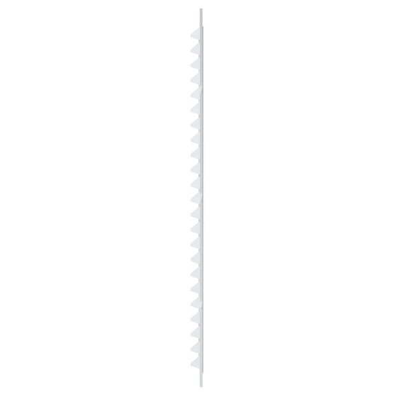 Вытяжная вентиляционная решетка с сеткой Mistral 17х24 White, изображение 3
