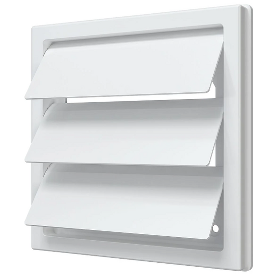 4elements1919К15.16Ф-Grila de ventilatie cu jaluzele automate 19х19 д.150/160, изображение 2