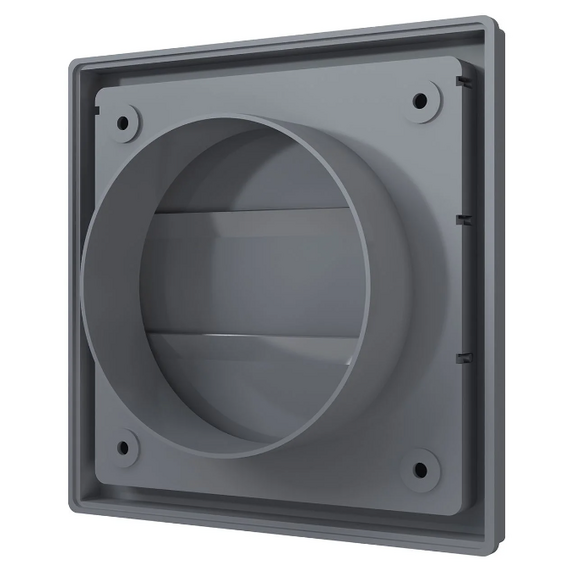 4elements1515К10Фser -Grila de ventilatie cu jaluzele automate 15х15 д.100 Era, изображение 5