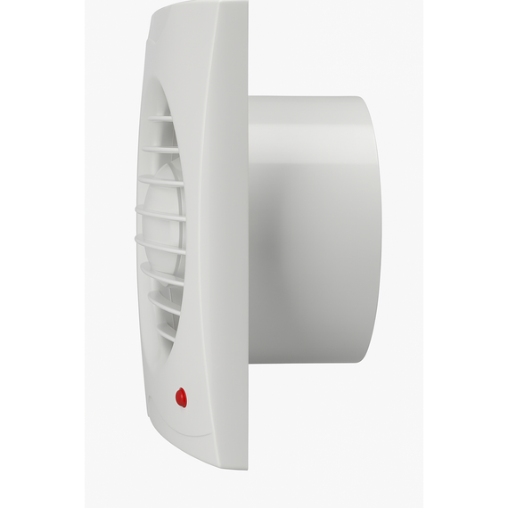Осевой вытяжной вентилятор с таймером Awenta VECCO WV100T D100 White, изображение 2
