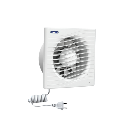 4elementsVentilator evacuare axial cu fotoelement si timer Hardi 17х17 D125 N0023