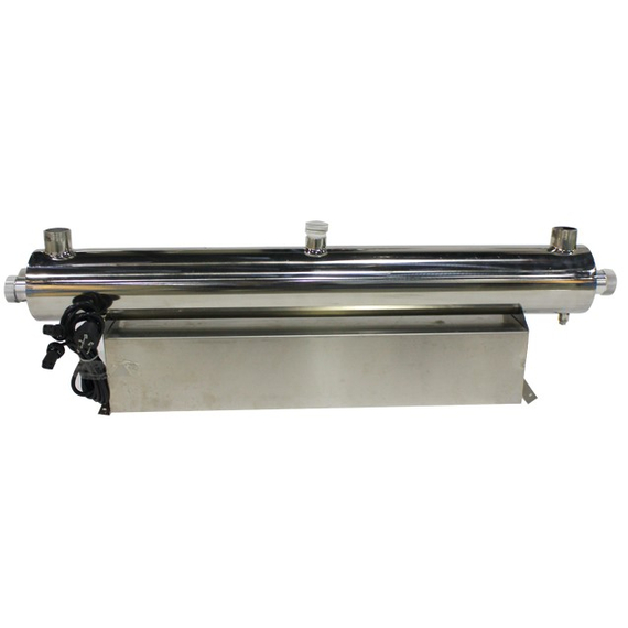 УФ лампа FL-320W 220V 4*80W d.133 нержавеющая сталь Kubber