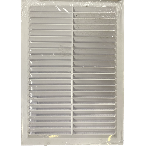 4elementsGrila pentru ventilatie din PVC Aluvent 1724V 17x24 White, изображение 2