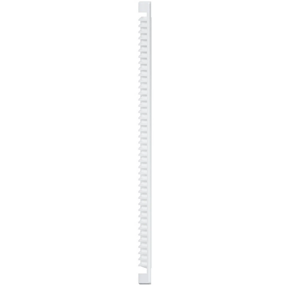 Вытяжная вентиляционная решетка из АБС-пластика Mistral 44х44 White, изображение 7