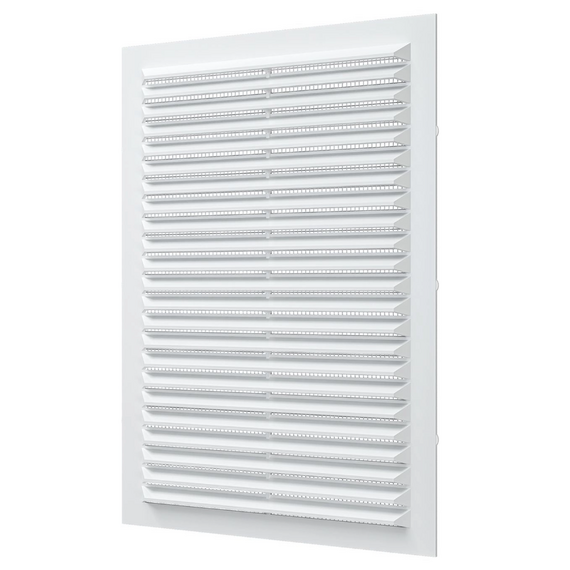 Вытяжная вентиляционная решетка из ПВХ Aluvent 1929N 19x29 White