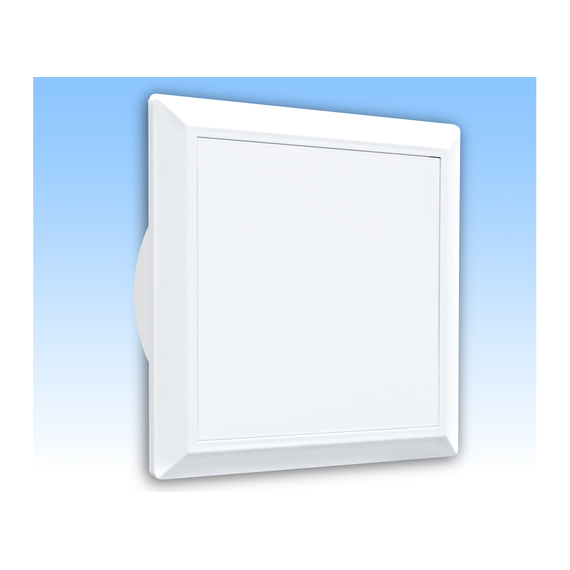 4elementsGrila pentru ventilatie cu plasa Hardi 02502 20х20 D150 White, изображение 2