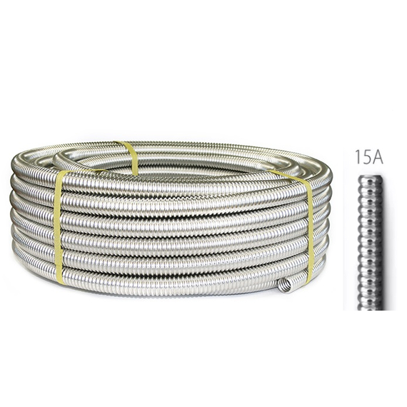 4elementsTeava ⌀15А gofrata inox SS304 Neptun IWS