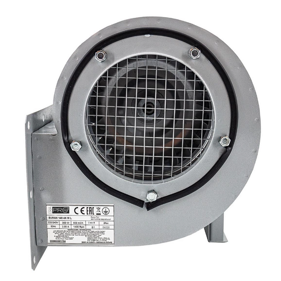 4elementsVentilator radial VORTEX 140 220V stâng 4poli VentEurope, изображение 4