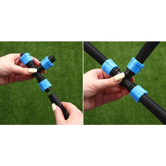 Тройник для капельной ленты KUBBER Drip Line 17 мм, изображение 4