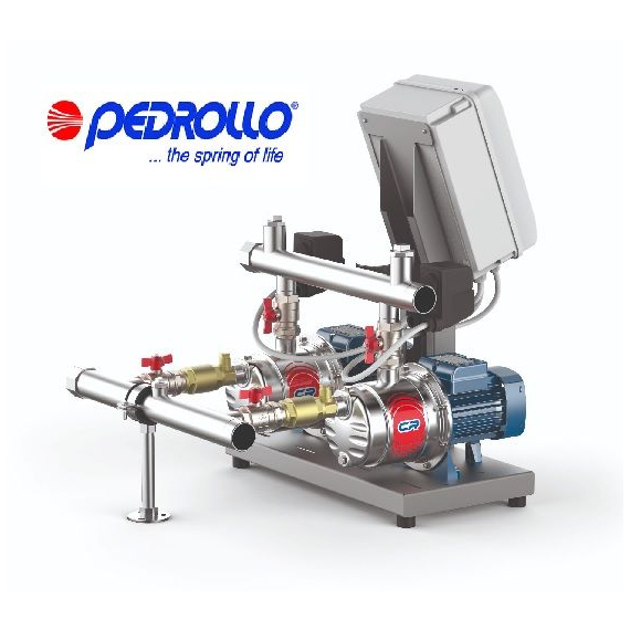 Насосная станция из 2-х насосов Pedrollo CB2 - 4CR 100 2×0,75 кВт