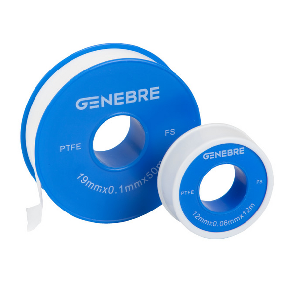 4elementsBandă de etanșare PTFE (fum) 12m x 0,075mm x 12mm Genebre