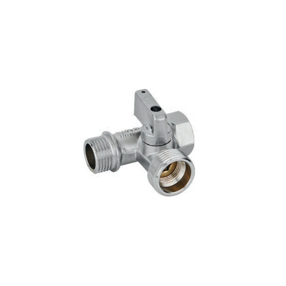 4elementsRobinet pentru mașina de spălat 1/2" x 1/2" x 3/4" Bugatti, изображение 2