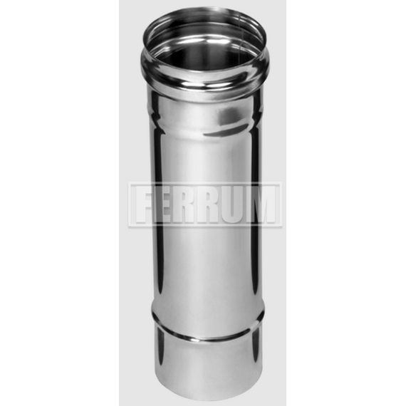 4elementsTeava cos de fum 0,25m Ferrum D115 (0,5mm), изображение 3