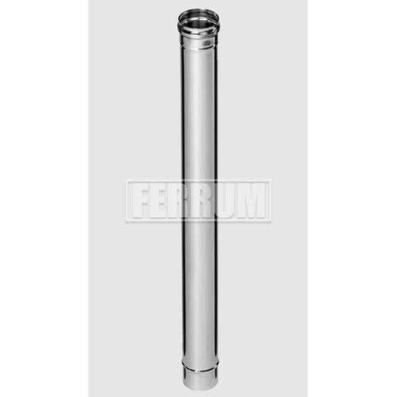 4elementsTeava cos de fum 1,0m Ferrum D150 (0,5mm), изображение 5