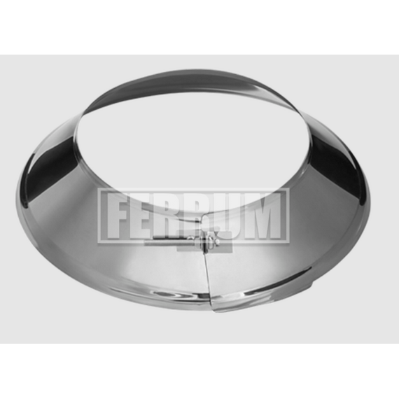 Юбка для дымохода Ferrum D210 (0,5мм), изображение 2