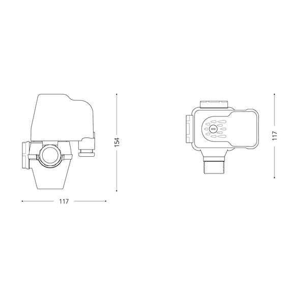 4elementsPresostat PM/5 (1-5 Bar) 1" cu manometru Italtecnica, изображение 8