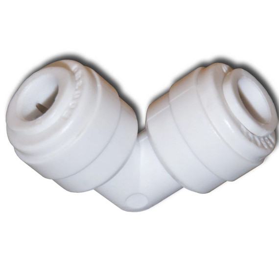 4elementsCurba conectoare plastic (pentru osmoza) 1/4''x1/4'' USTM, изображение 2