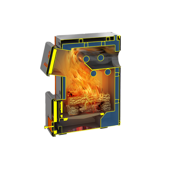 4elementsCazan pe combustibil solid Teplodar Kupper OK-20 (2.0) 20 kW, изображение 2