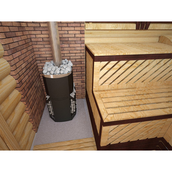 4elementsSoba de saună Teplodar RUSI-SETKA 18 L 18 kW, изображение 2