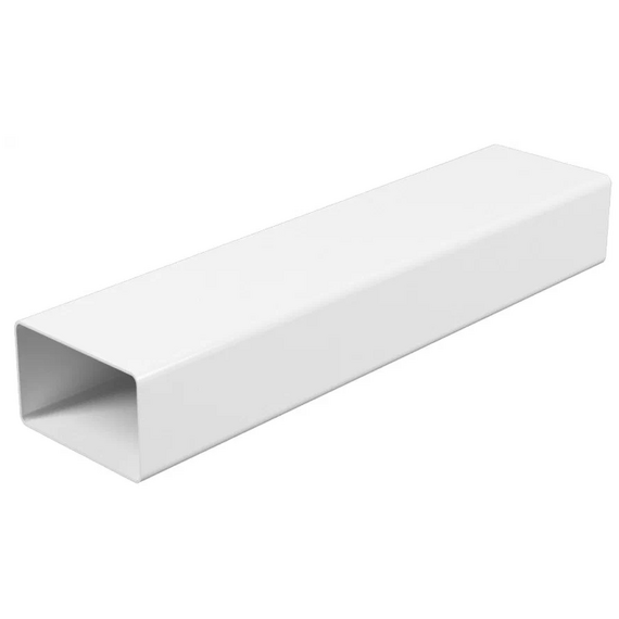 4elementsCanal ventilatie plat PVC Era 511ВП1 5.5x11 (1m)