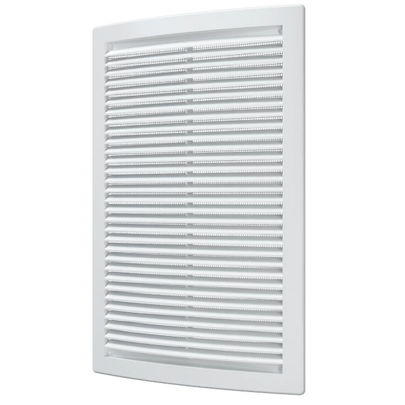 Вытяжная вентиляционная решетка из АБС-пластика Mistral 20х30 White