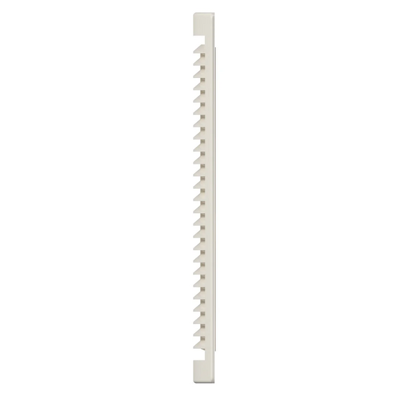 Вытяжная вентиляционная решетка из АБС-пластика Mistral 18х25 Ivory, изображение 3
