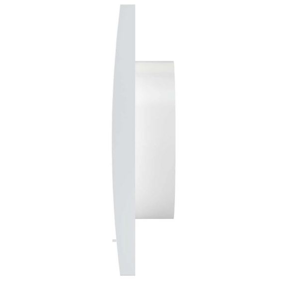 4elementsGrila de ventilatie reglabila cu flansa Era Era 2020RRP12,5F 20х20 D125 White, изображение 3