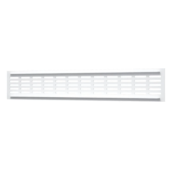 4elementsGrila de ventilatie pentru usa si pervaz Era 4808DP AL 48х8 White, изображение 3