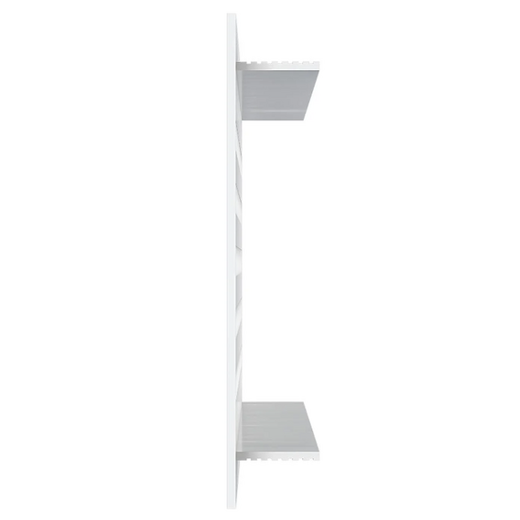 4elementsGrila de ventilatie pentru usa si pervaz Era 4808DP AL 48х8 White, изображение 4