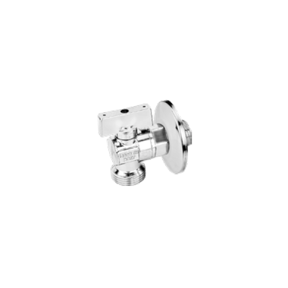 4elementsRobinet unghiular pentru mașina de spălat 1/2" x 3/4" Bugatti