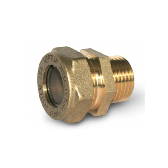 Муфта для гофрированной трубы KUBBER 32х1 1/4" M