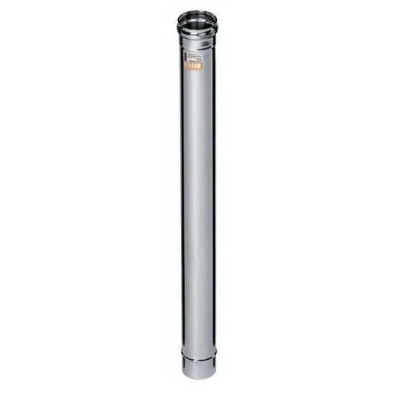 4elementsTeava cos de fum 1,0m Ferrum D115 (0,5mm), изображение 2