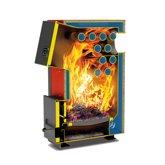 4elementsCazan pe combustibil solid Teplodar Kupper OK-15 (2.0) 15 kW, изображение 2