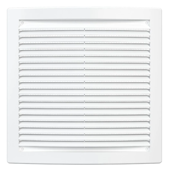 Вытяжная вентиляционная решетка из АБС-пластика Mistral 15х15 White