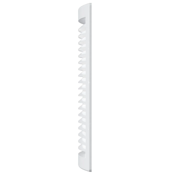 Вытяжная вентиляционная решетка из АБС-пластика Mistral 15х15 White, изображение 3