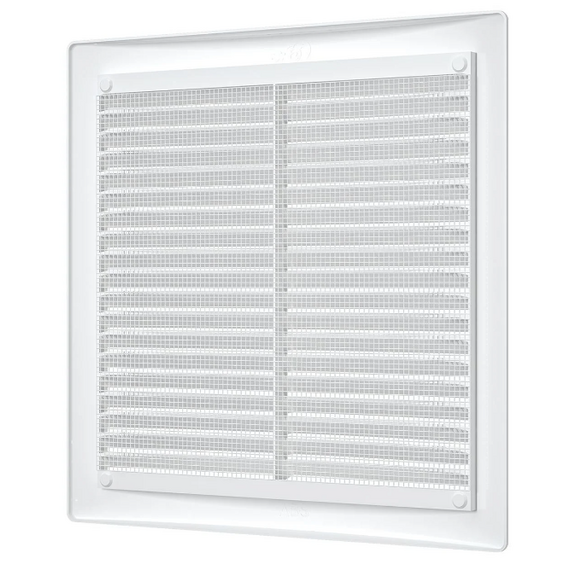 Вытяжная вентиляционная решетка из АБС-пластика Mistral 15х15 White, изображение 4