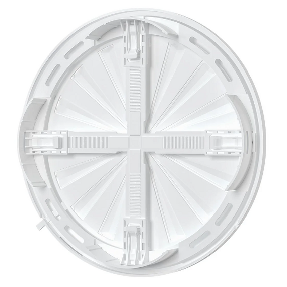 Регулируемая вытяжная вентиляционная решетка Mistral D180 (фланец D90-160) White, изображение 4