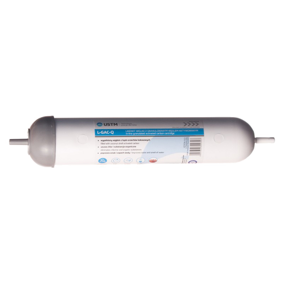 Картридж линейный с гранулированным актив.углем quick-in 10'' x2'' USTM, изображение 3