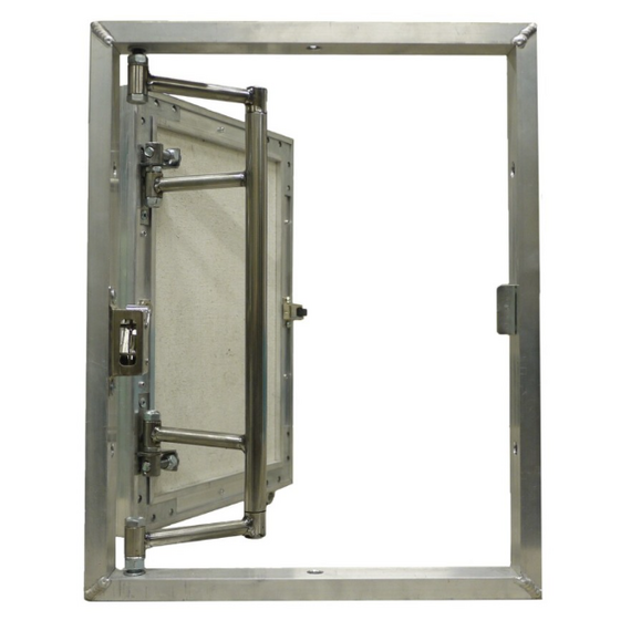 4elementsTrapă aluminiu cu deschidere batantă pentru plăci 400x600