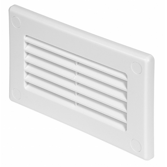 Вытяжная вентиляционная решетка из АБС-пластика Awenta KP55-30 55x110 White