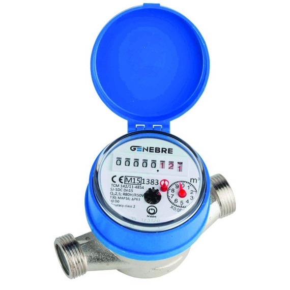 4elementsCчетчик для воды (хол.вода) 1"X1" Genebre