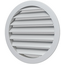 Круглая вытяжная вентиляционная решетка наружная с фланцем Mistral Street Line D125 Aluminium, изображение 2