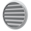 Круглая вытяжная вентиляционная решетка наружная с фланцем Mistral Street Line D160 Aluminium, изображение 3