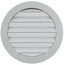 Круглая вытяжная вентиляционная решетка наружная с фланцем Mistral Street Line D250 Aluminium, изображение 2
