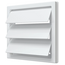 4elements1515E511O-Grila de ventilatie cu jaluzele automate 15o15, flansa 55x11 Era, изображение 3
