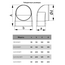 Соединитель угловой плоского воздуховода с круглым Mistral 6х20 D150, изображение 4