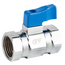 Шаровый кран mini 1/2'' FF blue Genebre