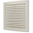 4elementsGrila pentru ventilatie din ABS-plastic Era 15o15 Ivory