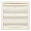 Вытяжная вентиляционная решетка из АБС-пластика Mistral 20х20 Ivory, изображение 2