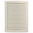 Вытяжная вентиляционная решетка из АБС-пластика Mistral 20х20 Ivory, изображение 4